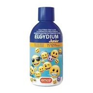 Płyny do płukania jamy ustnej - Elgydium Eludril Elgydium EMOJI płyn do płukania jamy ustnej JUNIOR 500ml truskawkowo-malinowy - miniaturka - grafika 1