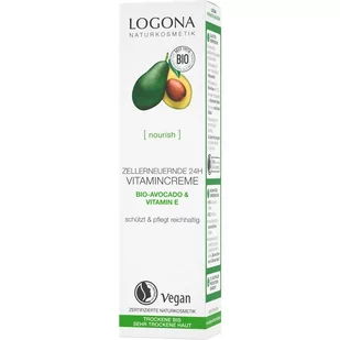 Logona 24h witaminowy krem regenerujący z bio-awokado 173 2624 - Kremy do twarzy - miniaturka - grafika 1