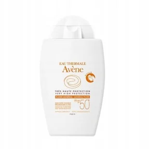 AVENE Fluid mineralny SPF50+, 40ml - Balsamy i kremy do opalania - miniaturka - grafika 1