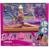 Lalki dla dziewczynek - Barbie Gimnastyczka HRG52 Mattel - miniaturka - grafika 1
