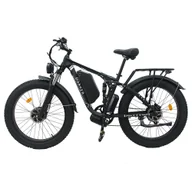 Rowery elektryczne - Dakeya Da03 Electric Bike  1000W*2 Motor  48V 22 4AH Battery  26*4-inch Tires  56km/h Max Speed  105km Range  Front - miniaturka - grafika 1