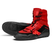 Kimona, stroje i obuwie - Hayabusa Buty Bokserskie Strike Boxing Shoes Red - miniaturka - grafika 1