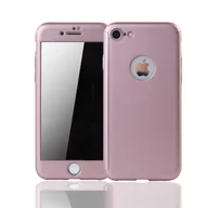 Etui i futerały do telefonów - Etui na telefon komórkowy Pokrowiec ochronny na Apple iPhone 6 / 6s Pełna obudowa Osłona ekranu 360 Różowy - miniaturka - grafika 1