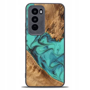 Bewood Drewniane etui do Oppo Reno 12 Pro, Unique Turquoise - Etui i futerały do telefonów - miniaturka - grafika 1