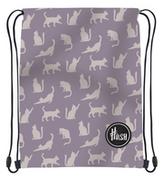 Worki na buty - Worek na buty Purple Cats Hash 507022040 - miniaturka - grafika 1
