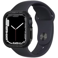 Akcesoria do pulsometrów i zegarków sportowych - Apple Spigen Spigen Etui Rugged Armor do Watch Series 4 44mm czarna - miniaturka - grafika 1