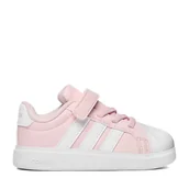 Buty dla dziewczynek - Sneakersy adidas CEO-STREETTALK EL I JQ8603 Różowy - miniaturka - grafika 1