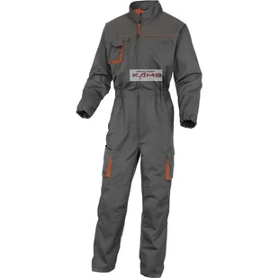 Delta Plus Kombinezon roboczy mach2 z poliestru/bawełny kolor czarno-szary rozmiar 3XL M2CO2NO3X M2CO2NO3X - Odzież robocza - miniaturka - grafika 1