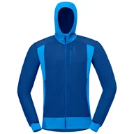 Bluzy sportowe męskie - Męska bluza Norrona falketind Alpha120 Zip Hood Rozmiar: XL / Kolor: niebieski - miniaturka - grafika 1
