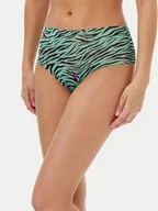 Majtki damskie - Chantelle Figi klasyczne z wysokim stanem Pulpies C22HC7 Zielony - miniaturka - grafika 1