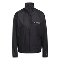 Kurtki damskie - adidas Damska kurtka wiatrówka W Mt, czarna, S, czarny, S - miniaturka - grafika 1