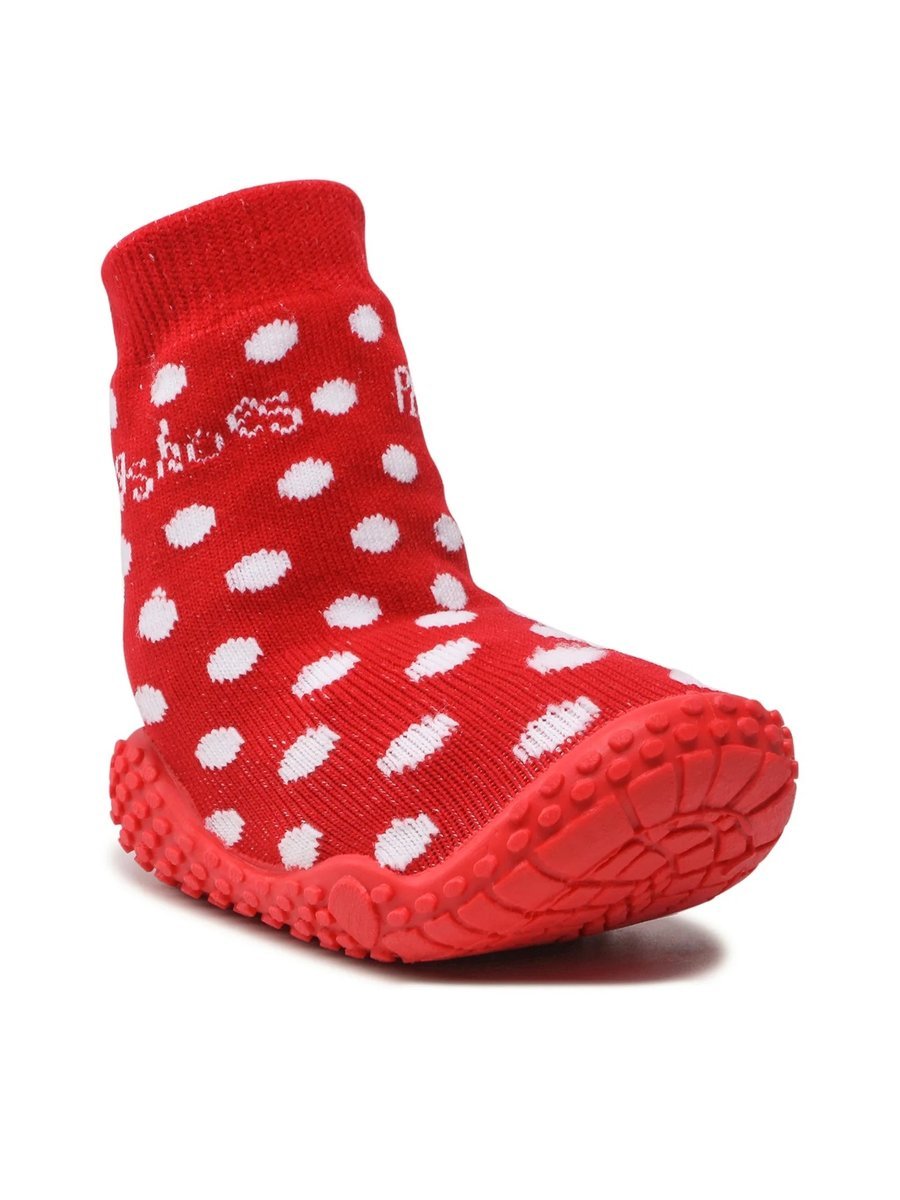 PLAYSHOES KAPCIE DZIECIĘCE ZE SKARPETĄ CZERWONE 22-23 6_A