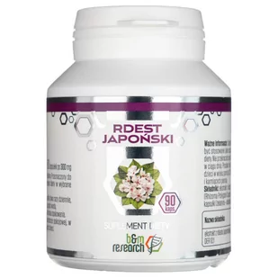 BOTANICAL RESEARCH B&M Rdest japoński 90 k BR3122 - Suplementy naturalne - miniaturka - grafika 1