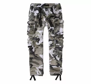 spodnie bojówki PURE SLIM FIT TROUSERS urban-4XL - Spodnie męskie - miniaturka - grafika 1