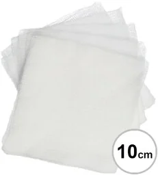 Med-war Kompres z gazy jałowy 10 x 10cm - Sprzęt ratunkowy - miniaturka - grafika 1