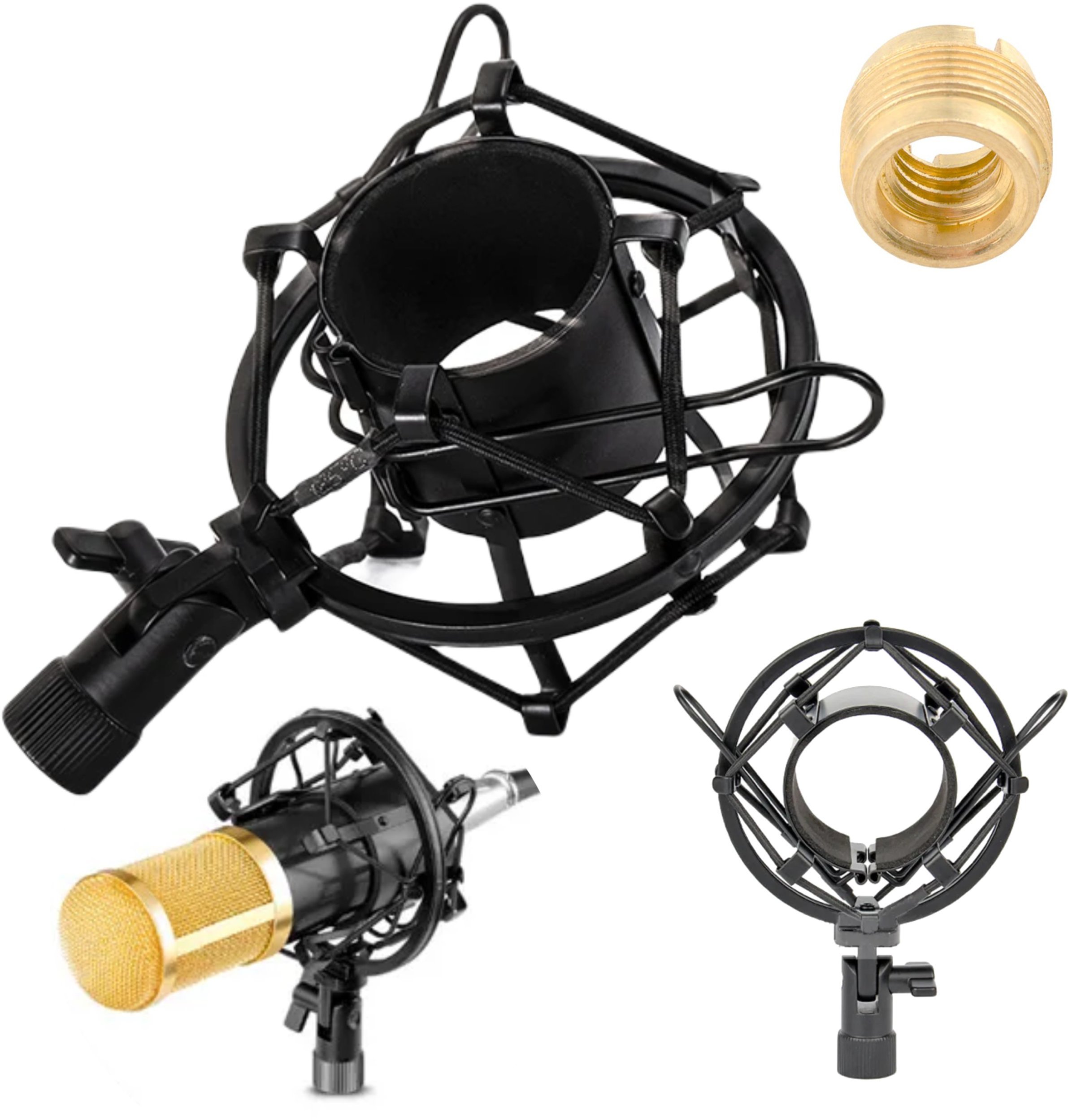 FONOTE AVB-1 kosz antywibracyjny do mikrofonu, czarny