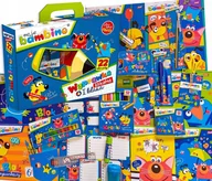 Przybory szkolne - DUŻA WYPRAWKA SZKOLNA DO 1 KLASY SZKOŁY ZESTAW XXL KOMPLETNA GOTOWA + BONUS - miniaturka - grafika 1