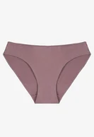 Majtki damskie - Fioletowe Majtki Typu Figi z Bawełny Silomena - Renee - miniaturka - grafika 1