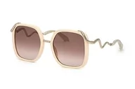 Okulary przeciwsłoneczne - Just Cavalli Okulary przeciwsłoneczne Roberto Cavalli Damskie, Shiny Black, 59/18/140 - miniaturka - grafika 1