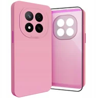 Etui i futerały do telefonów - Etui do Xiaomi Redmi Note 14 Pro Plus 5G Osłona Kamery, Różowe Szkło 9H - miniaturka - grafika 1