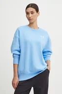 Bluzy damskie - Under Armour bluza damska kolor niebieski z aplikacją - miniaturka - grafika 1
