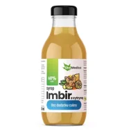 Syropy i koncentraty owocowe - Ekamedica Syrop Imbir z cytryną bez dodatku cukru - miniaturka - grafika 1