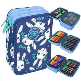 Piórnik z wyposażeniem Coolpack Jumper 3 Bunny Land - Piórniki - miniaturka - grafika 1