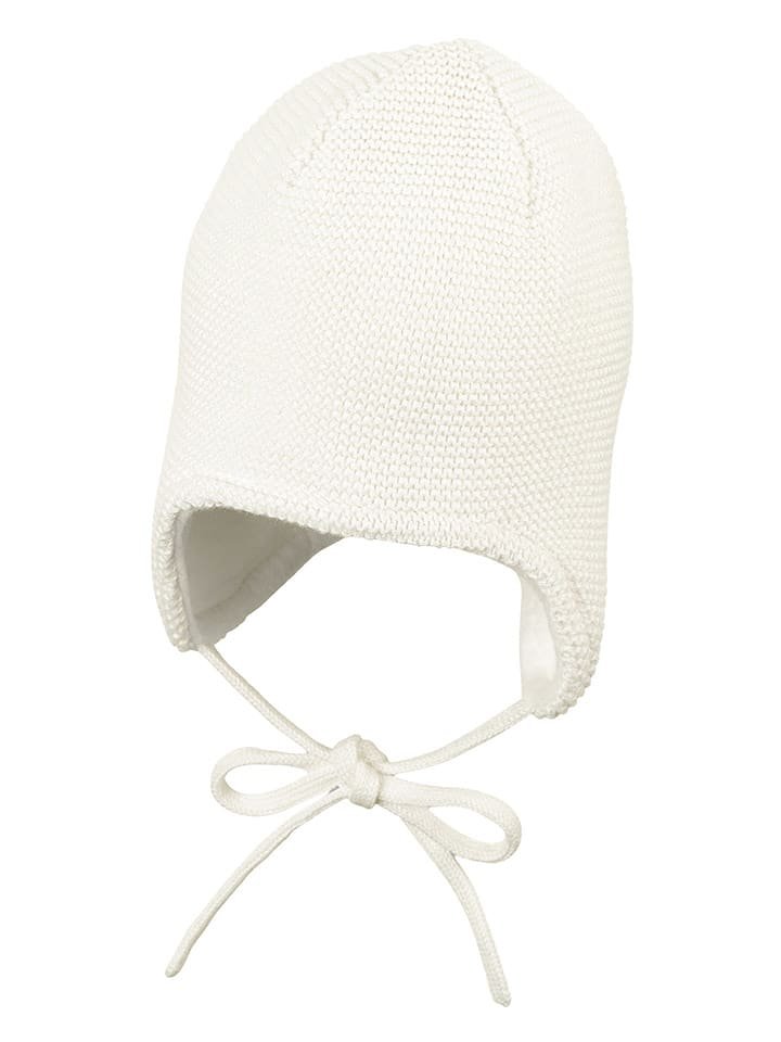 Sterntaler Czapka w kolorze białym