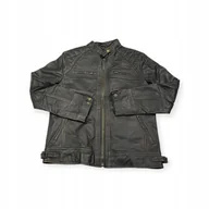 Kurtki męskie - Skórzana kurtka męska REAL LEATHER M - miniaturka - grafika 1