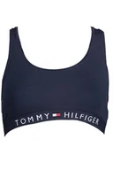 Biustonosze - TOMMY HILFIGER BALKONOWY BIUSTONOSZ NIEBIESKI - Tommy Hilfiger - miniaturka - grafika 1