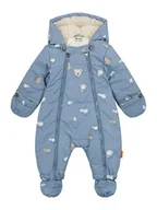 Pajacyki dla niemowląt - Steiff Kombinezon zimowy w kolorze błękitnym - miniaturka - grafika 1