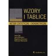 Ekonomia - Wzory i tablice - Iwona Bąk, Iwona Markowicz, Magdalena Mojsiewicz, Wawrzyniak Katarzyna - miniaturka - grafika 1