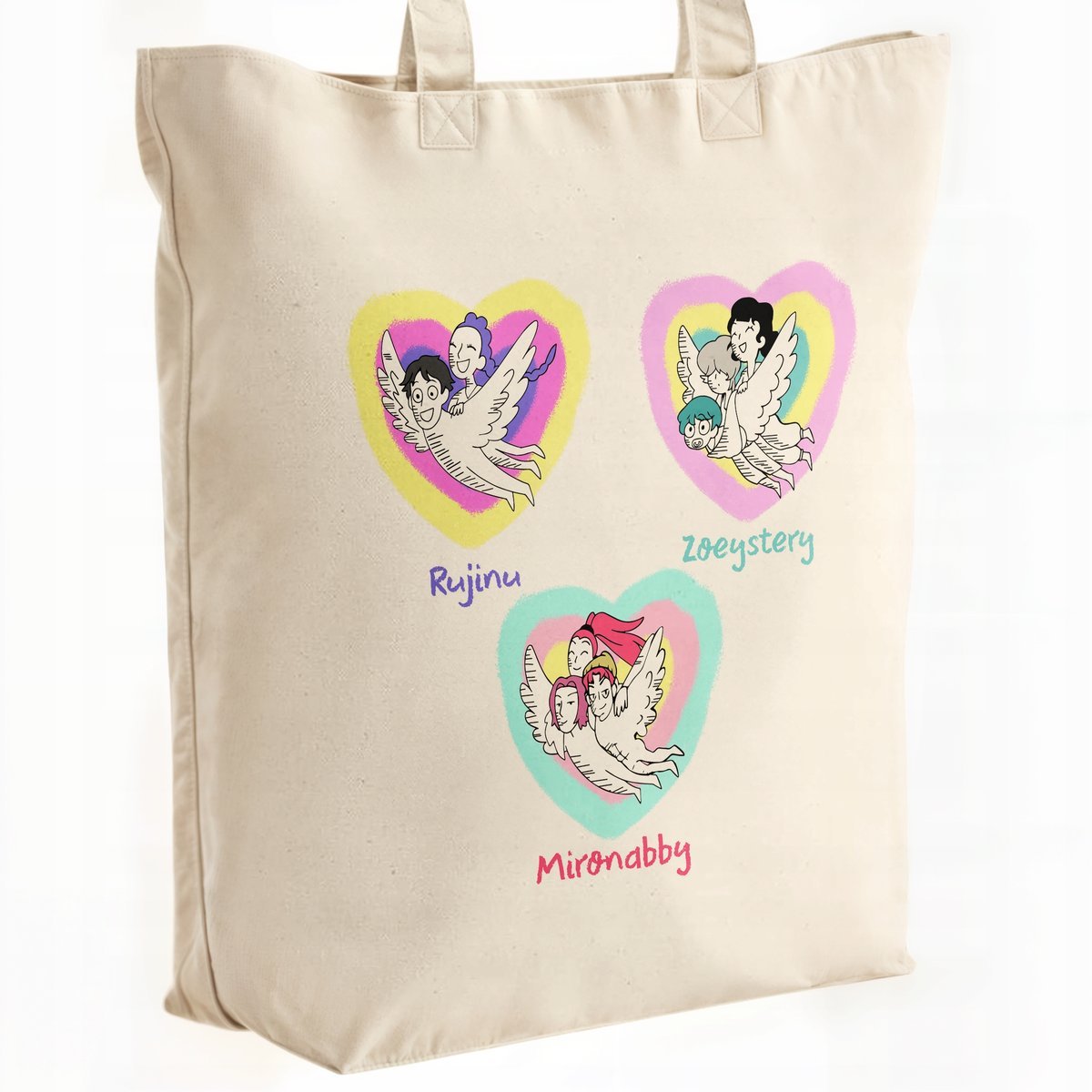 Torba bawełniana premium KPopowe Łowczynie Demonów Huntrix Saja Dla Fanów