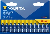 Baterie i akcesoria - Varta Varta Batterie LONGLIFE Power AA NEU 12St. - miniaturka - grafika 1