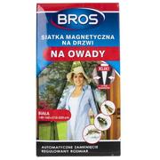 Bros Siatka na drzwi magnetyczna biała