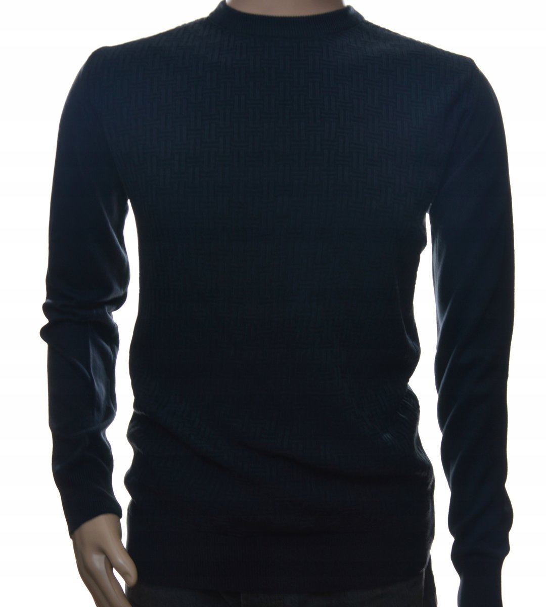 Sweter Męski Klasyczny Elegancki Kaszmir Xxl 2Xl