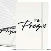 Notesy i bloczki - Notes Notatnik Bujo A5 Biały DLA PANI PREZES Wzory - miniaturka - grafika 1