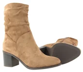 Botki damskie - Botki damskie M. Daszyński MR.2337-9 brąz - miniaturka - grafika 1