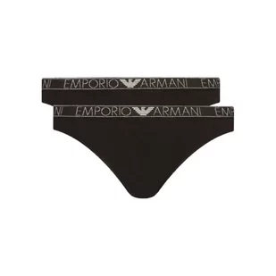 Emporio Armani Stringi 2-pack - Majtki damskie - miniaturka - grafika 1