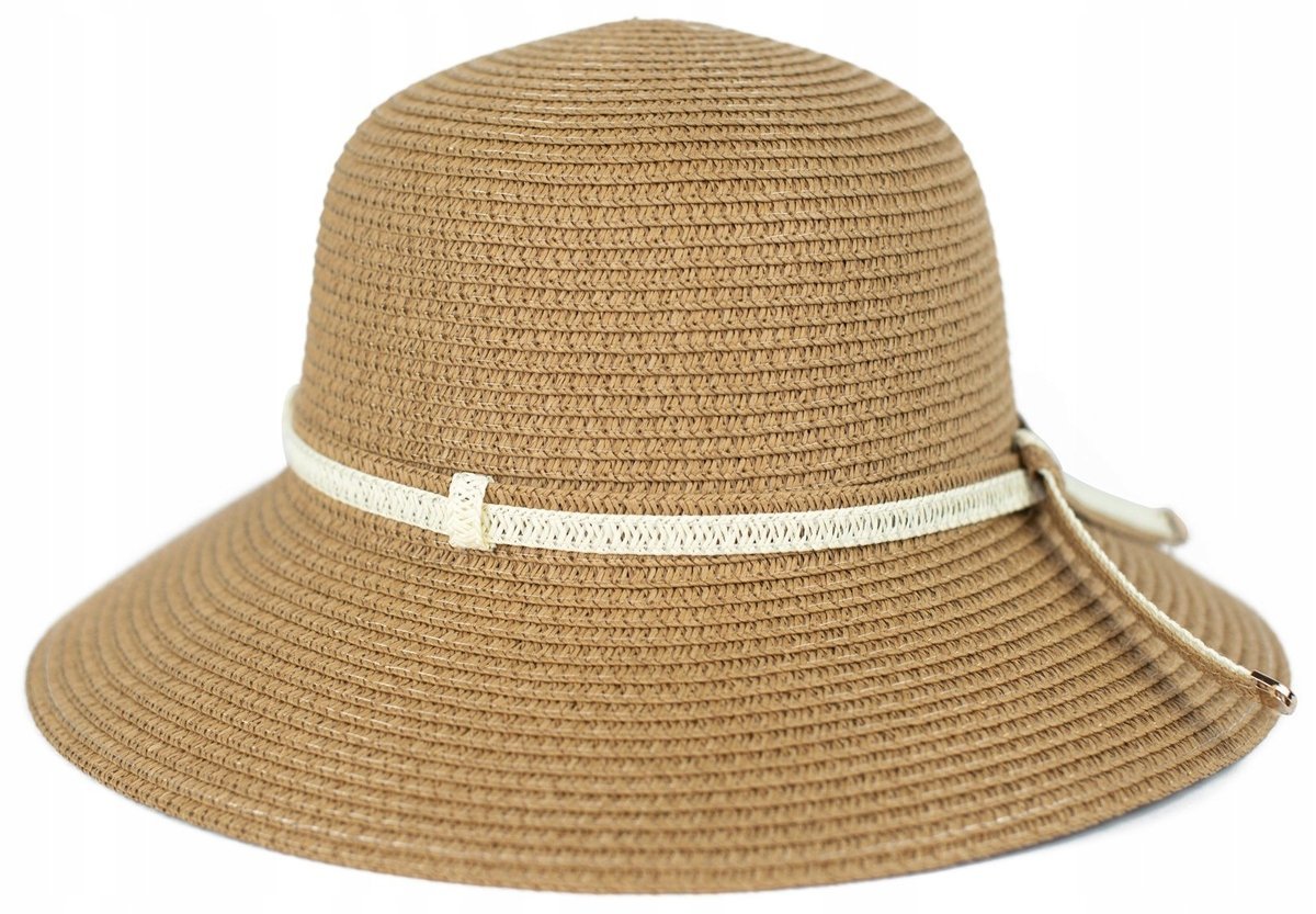 Letni Kapelusz damski ze ��rednim rondem Cesena cz22108-2