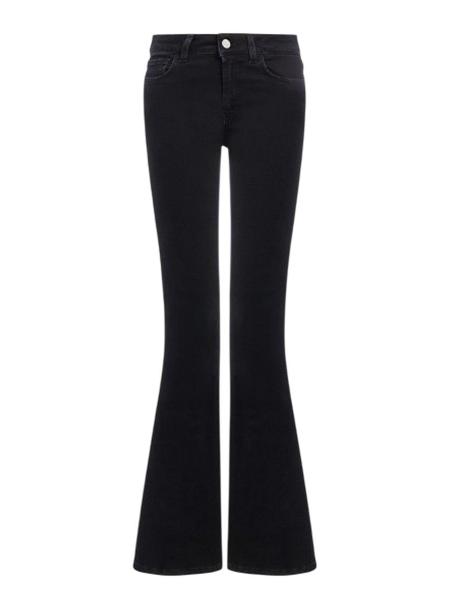 jeansy damskie dondup - jeansy 5 tasche superskinny - czarny