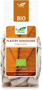 Bio Planet PLASTRY KOKOSOWE 100G 5907814664075 - Bakalie - miniaturka - grafika 1