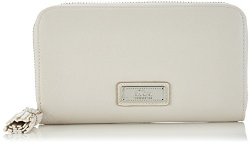 s.Oliver (Bags) 39.503.93.2996 portfel damski 19x11x1 cm (szer. x wys. x gł.), beżowy - Beige Daisy 8018-19x11x1 cm (B x H x T)