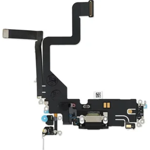 Złącze gniazdo ładowania dock iPhone 14 Pro ORG czarne - Części serwisowe do telefonów - miniaturka - grafika 1