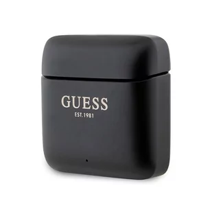 Guess GUTWSSU20ALEGK TWS + stacja dokująca czarny/black Printed Logo - Słuchawki - miniaturka - grafika 4