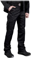 Odzież robocza - SPODNIE OCHRONNE DO PASA LHOLLMAN LH-VOBSTER; CZARNY - miniaturka - grafika 1