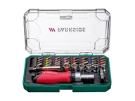 Zestawy narzędziowe - PARKSIDE® Zestaw naprawczy do smartfonów / Mini zestaw wkrętaków z grzechotką / Zestaw precyzyjnych nasadek i kluczy (račňový miniskrutkovač s bitmi) - miniaturka - grafika 1