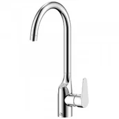 Baterie kuchenne - Laveo BAK 098D Bateria zlewozmywakowa stoj$165ca z pod$166czeniemdo filtra wody Jednouchwytowa Spos$167b monta$168u stoj$169cy G$170owica 35 mmZasi$171g wylewki 205 mm Wyko$172czenie chrom - miniaturka - grafika 1