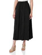 Spódnice - SELECTED FEMME Damska spódnica plisowana Slfsimsa Midi Plisse Skirt Noos, czarny, M - miniaturka - grafika 1