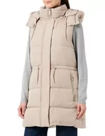 Kamizelki damskie - s.Oliver Damska kamizelka outdoorowa, brązowy, 34 - miniaturka - grafika 1